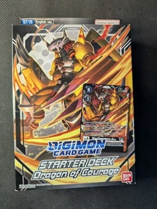 Digimon Trading Card Game Starter Deck Dragon Of Courage - Picture 1 of 1