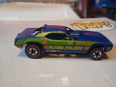 Vintage 1969 Hot Wheels Red Line Flying Colors Top Eliminator - Image 1 of 4