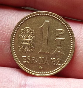 Moneda 1 peseta España 82 Juan Carlos 1. Rey de España - Imagen 1 de 2