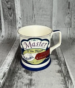 Past Times MASTER OF THE HOUSE Tancard Tea / Coffee Mug Fine Bone China - Picture 1 of 14
