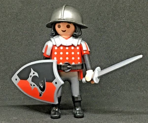 Playmobil Speciale Falco Medievale Guerriero Soldato Cavaliere - C42 Cavalieri - Foto 1 di 4