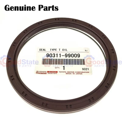 Genuine Toyota LandCruiser FZJ80 FZJ79 FZJ78 1FZ 4.5 Petrol Rear Main Seal - Image 1 of 3