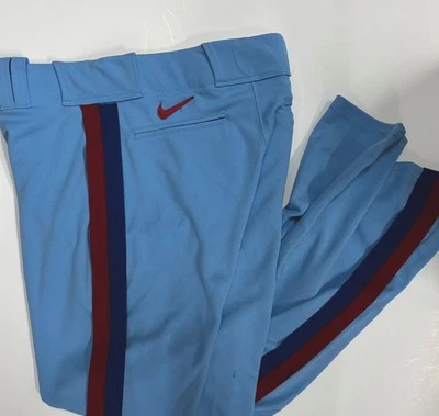 Montreal Expos Throwback Blue Nike Team Issued Game Pants 34x34 - Image 1 of 3