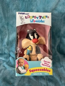 1995 Looney Tunes Lovables Squeezables TYCO - 51615 giocattolo cigolante per bambini/sigillato - Foto 1 di 3