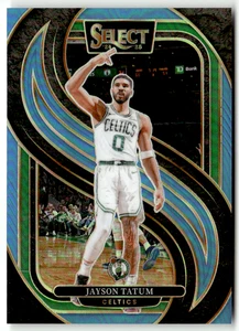 2024-25 Panini Select NBA No. 110 Jayson Tatum Blue Pirzm 83/299 - Bild 1 von 2