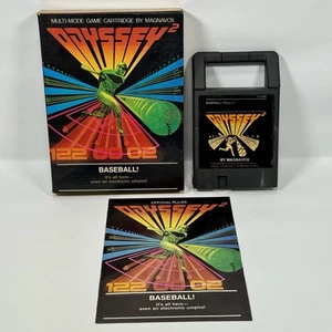 Magnavox Odyssey 2 Baseball Complete CIB Very Good Condition Tested Working Game - Picture 1 of 24