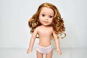 Muñeca American Girl Wellie Wishers Willa 14,5” pelo rizado rojo pecas ojos avellana - Imagen 1 de 11