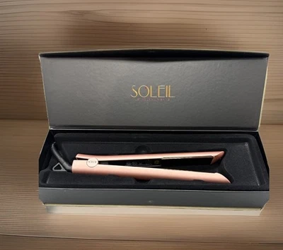 SOLEIL IR+ Infrared Flat Iron ‘Rose Gold’ NEW- holiday gift luxury - Image 1 of 4