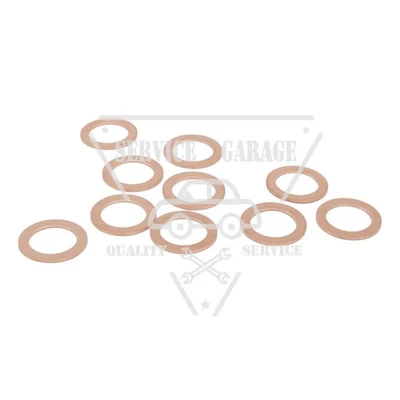 10pcs Copper Oil Drain Plug Gasket Washer (007603-014106) for Mercedes-benz US Foto 1 de 4