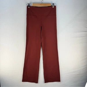 Zella Studio Luxe pantaloni alla caviglia svasati vita alta leggings rossi donna taglia small - Foto 1 di 7