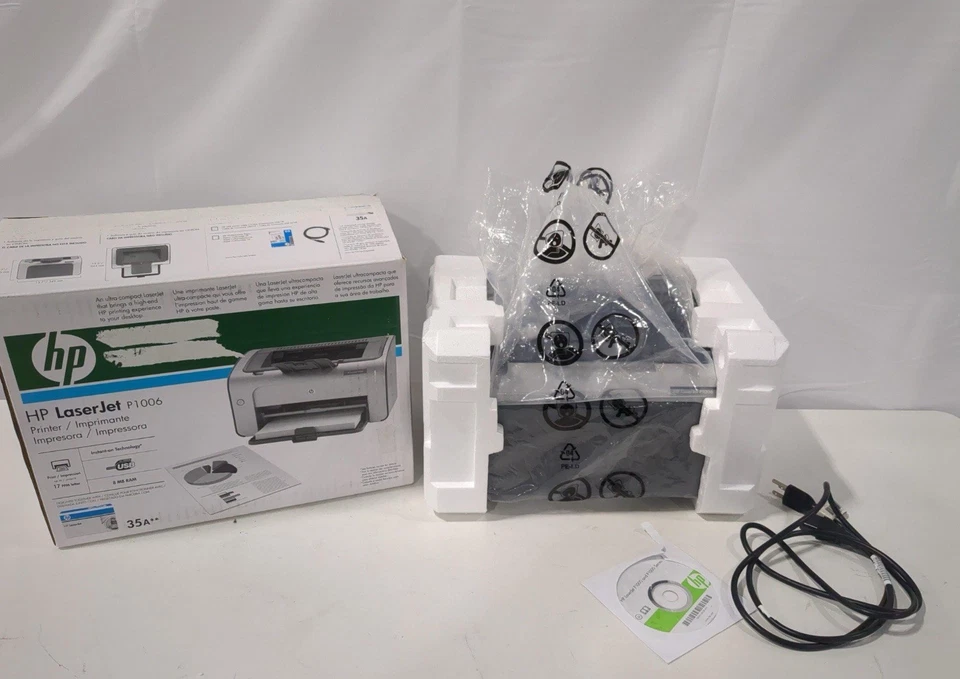 New HP LaserJet P1006 Printer OPEN BOX - Image 1 of 2
