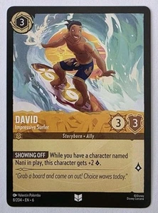 David - Impressive Surfer 8/204 Azurite Sea Regular NM - Bild 1 von 2
