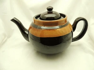 Old Made in England Brown vintage ceramic / pottery teapot  - Picture 1 of 10