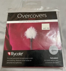 Rycote 065521 Undercover for Lavalier Microphone - Grey (Pack of 30) - Picture 1 of 3