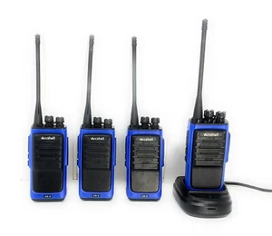 4 ARCSHELL AR-5 UHF 16-Chan 2-Way 2W Ham Radio Walkie Talkies w/ Li-Ion Charger - Picture 1 of 4