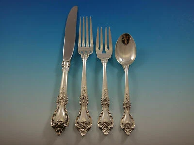 Juego(s) de cubiertos de plata esterlina Delacourt by Lunt 4 piezas Foto 1 de 4