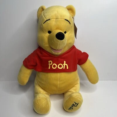 Winnie The Pooh 16” Alto Peluche en Camisa Roja Disney Pooh Peluche Florida Foto 1 de 4