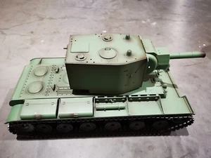 2.4Ghz HengLong New 7.0 V 3949-1PRO 1/16 RUSSIA KV-2 RC Metal Upgrade Heavy Tank - Picture 1 of 7