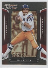 2008 Donruss Americana Sports Legends Mirror Red /250 Dan Fouts #104 HOF