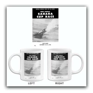 1956 Sahara Cup Bootsrennen - Lake Mead - Werbe Werbetasse - Bild 1 von 3