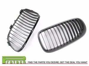 BMW E92 LCI 2011-2013 cupé 320i 328i 335i rejilla delantera brillante negro mate - Imagen 1 de 1