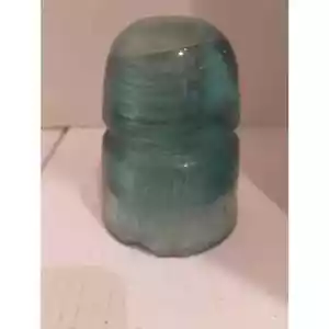 CD 145 Aqua "A" HAWLEY PA Antique Glass Telegraph Insulator HiCo - Picture 1 of 4