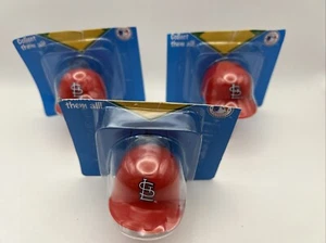 Riddell Pocket Pros St. Louis Cardinals 2.25" Batting Helmet NEW in Box Lot of 3 - Picture 1 of 10