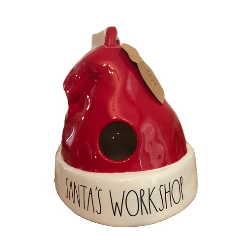 Santa Hat birdhouse Rae Dunn Cover