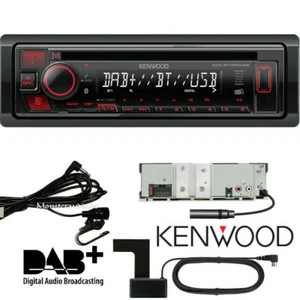 Kenwood KDC-BT450DAB DAB+ Autoradio mit DAB Antenne Bluetooth MP3 USB AUX-IN CD - Bild 1 von 3