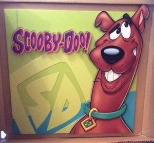 Scooby-Doo 3D WB 31"x31" Werbe Poster Board Authentic Original Neu mit Karton selten - Bild 1 von 13