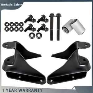 Front Leaf Spring Shackle Bracket Repair Kit Pair Set For 80-96 Ford F150 Pickup - Bild 1 von 11