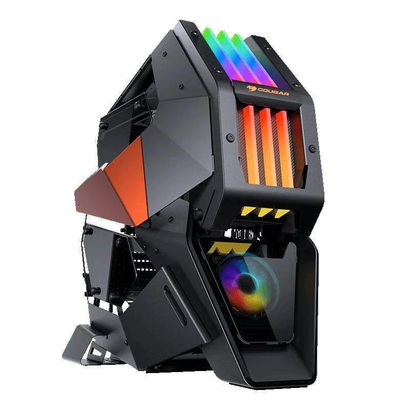 Cougar Conquer 2 Full Tower Case - Nero/Arancione (109CM10001-00)