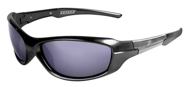 Gafas de sol Rothco 9MM - negras/humo Foto 1 de 2