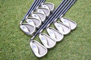 Callaway Hawk Eye Iron Set 3-9 Pw Aw Sw 10pc RH GBB UL Graphite Regular Men Golf - Picture 1 of 17
