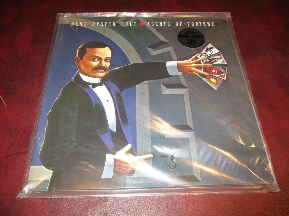 BLUE OYSTER CULT VERIFIED AGENTS OF FORTUNE 180 GRAM BLUE VINYL ANNIVERSARY LP - Image 1 of 1