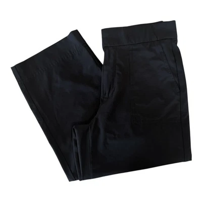 Pantalones utilitarios Athleta Tribeca para mujer talla 0 entrepierna corta negra 26" Foto 1 de 4