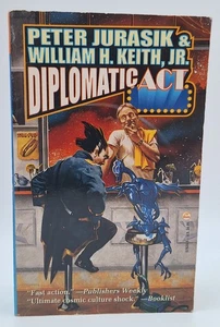 DIPLOMATIC ACT BY PETER JUNRASIK & WILLIAM H. KEITH JR 1998 1ST PRINTING - Imagen 1 de 3