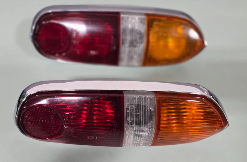 Rolls Royce Silver Shadow 1965-1980 par de luces traseras L y R de tres piezas OEM Foto 1 de 3