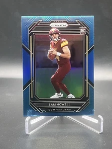 2022 Panini Prizm Sam Howell Commanders Seahawks Light Blue Prizm RC #306 - Picture 1 of 2