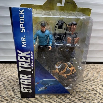 Экшн-фигурка STAR TREK The Original Series Mr. Spock 2015 Diamond Select новая - Изображение 1 из 4