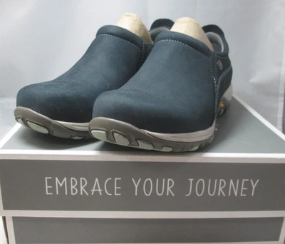 Nuevos zapatos sin cordones Dansko azul marino Patti fresado nobuck para mujer talla 8 EU 38 Vibram Foto 1 de 4
