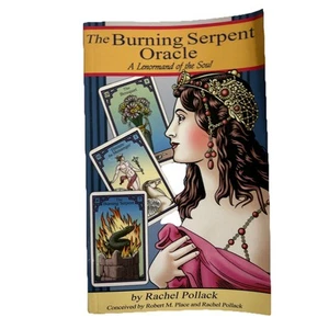 Burning Serpent Oracle : A Lenormand of the Soul by Rachel Pollack (1914, Trade - Picture 1 of 7
