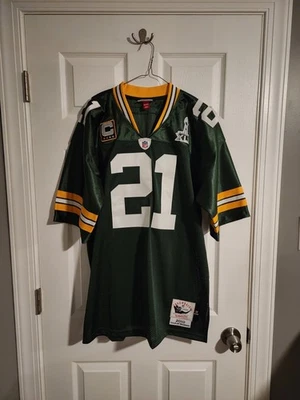 正品 Mitchell & Ness 2010 绿湾包装工 Charles Woodson 球衣 尺寸 48 XL — 第 1/4 张图片