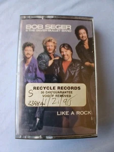 Bob Seger Cassette Tape And The Silver Bullet Band. Collector Like A Rock Music - Picture 1 of 4