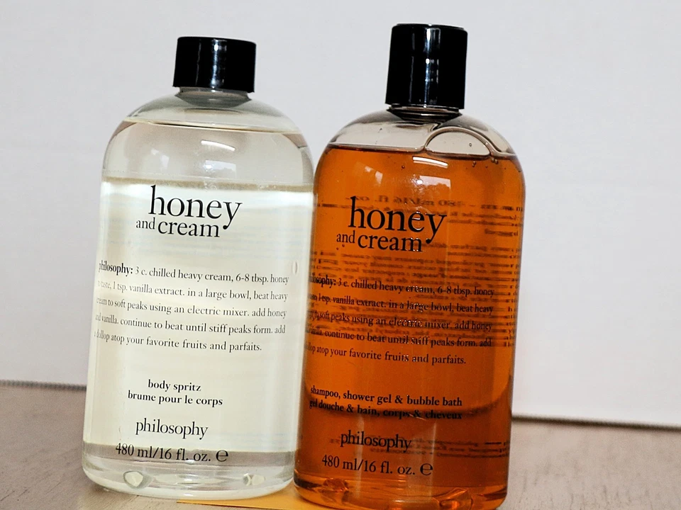 Juego de miel y crema Philosophy 16 oz. Nuevo, sin abrir Foto 1 de 4