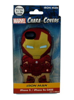 iPhone 5/5s Iron Man Chara-Cover Protective Case Marvel Comics Avengers New - Image 1 of 2