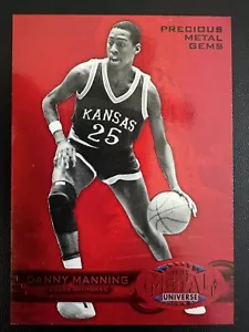 Danny Manning, 2011-12 Fleer Retro - Precious Metal Gems, rot 141/150 - Bild 1 von 3