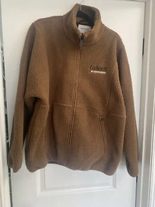 Men’s Carhartt WIP Draper Liner Fleece Tamarind Size L NWT - Picture 1 of 3