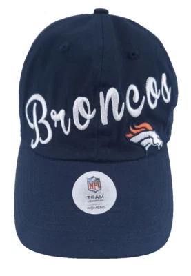 Denver Broncos '47 Women's Millie Clean Up Adjustable Hat - Navy Blue - Image 1 of 4