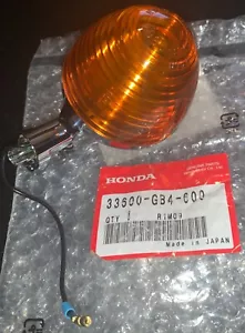 * R RR BLINKER ASSY FITS C50LA C50LG C50J CUB '88 C90 33600-GB4-600 NUOKSF - Picture 1 of 2